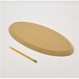 Oval 7.5 x 16.5 Pottery Form by GR Pottery Forms